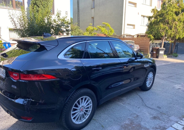 Jaguar F-Pace cena 110000 przebieg: 100300, rok produkcji 2018 z Wrocław małe 46